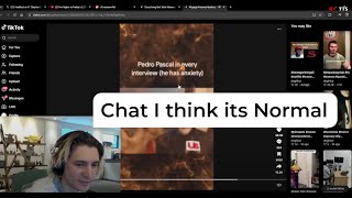 Details xQc Reacts to the Pedro Pascal Controversy Update