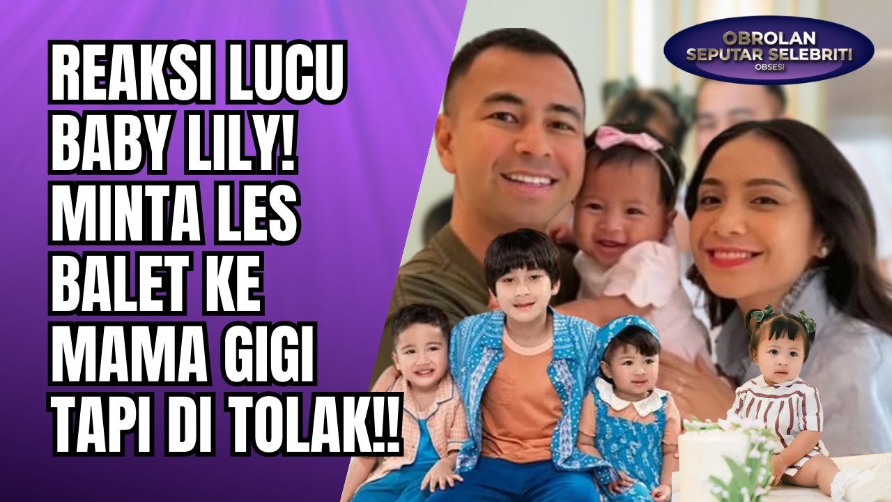 REAKSI LUCU LILY! MINTA LES BALET TAPI DITOLAK NAGITA SLAVINA KARENA BELUM CUKUP UMUR!! - OSS