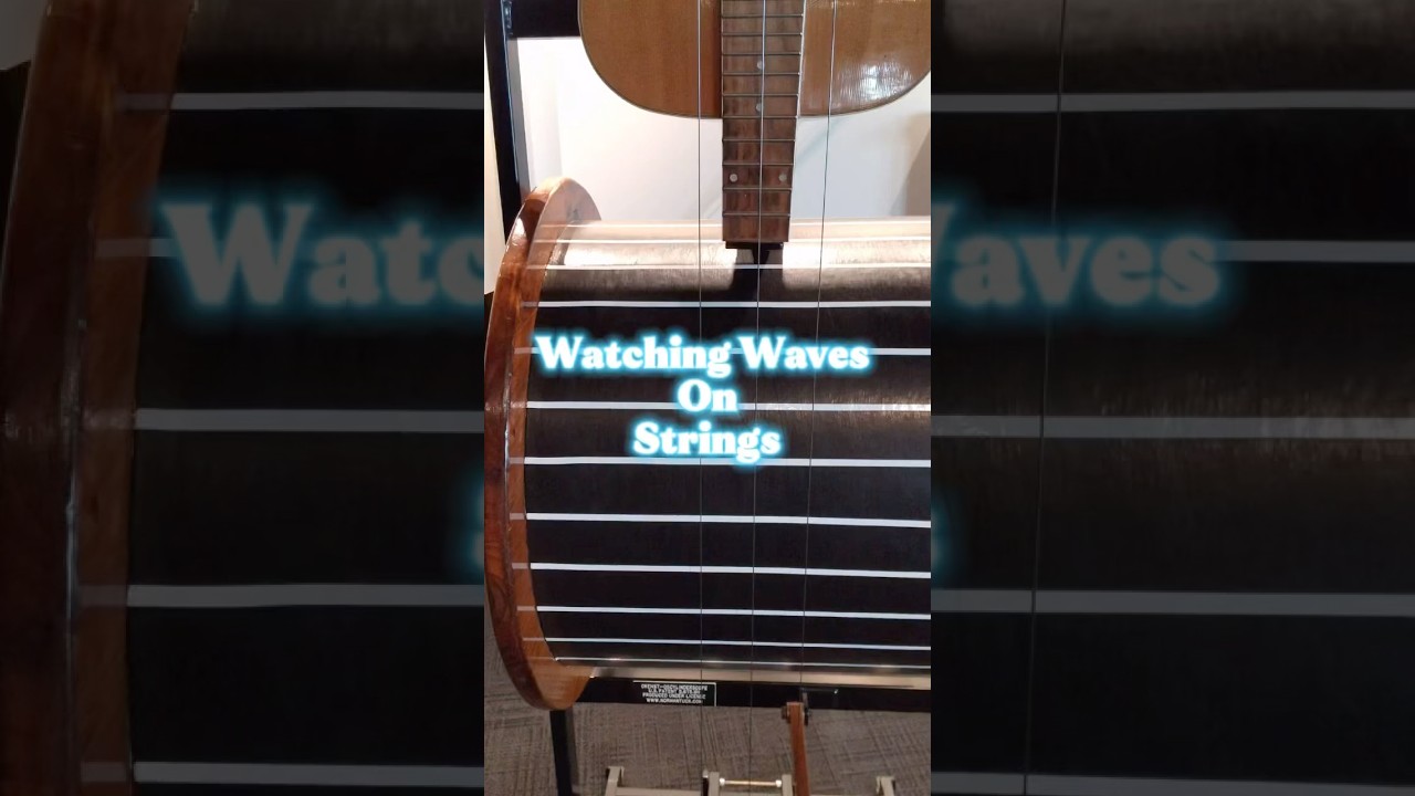 Watching waves on strings 