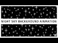Starry Night Animation Chroma Key Overlay Effect | Green Screen Sky Animation for Beginners
