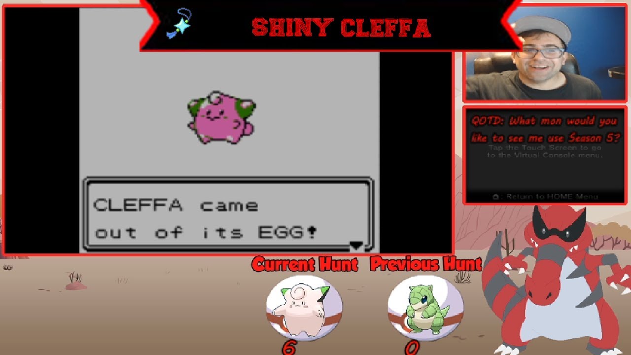 Gen2 ShinyHunt Cleffa  6 EGGS