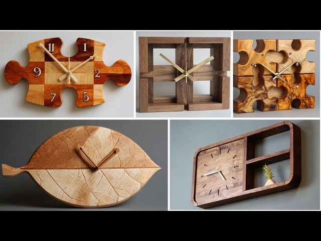 Large Wall Clocks Wood Slice Art Wooden Wall Clock Rustic Wood Wall