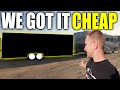 WE Got The BEST DEAL on a new CAR TRAILER