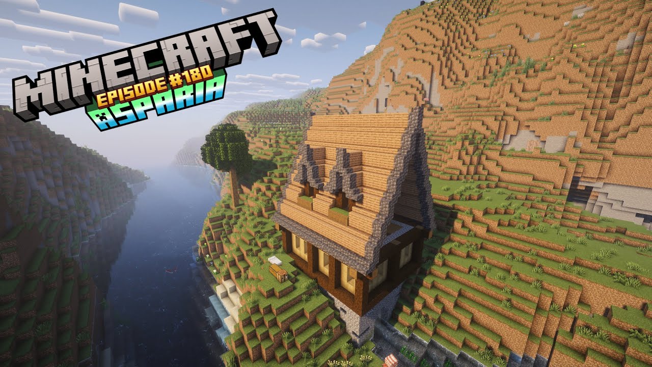 Yesterday a bricker, today a roofer - Minecraft Asparia - Episode 180