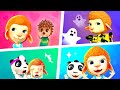 Cinco Pequenos Fantasmas - Canção Infantil | História do Doutor Panda | Dolly para niños