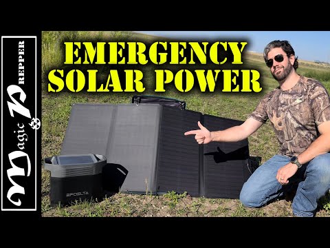 Portable Solar Generator For Disaster Preparedness: EcoFlow DELTA Review