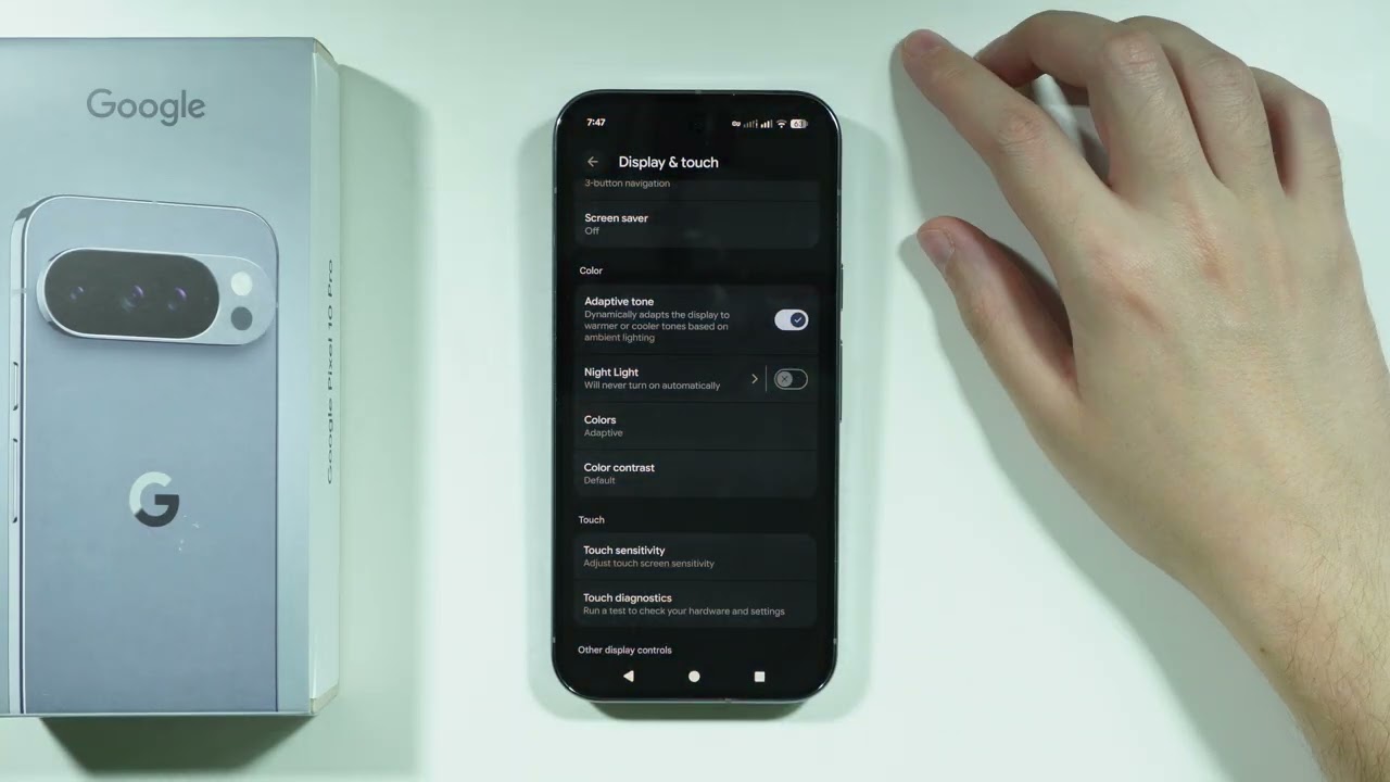 Google Pixel 10 Pro: How to Fix Orange/Yellow Screen Issue