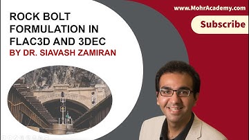 Rock Bolt Formulation in FLAC3D