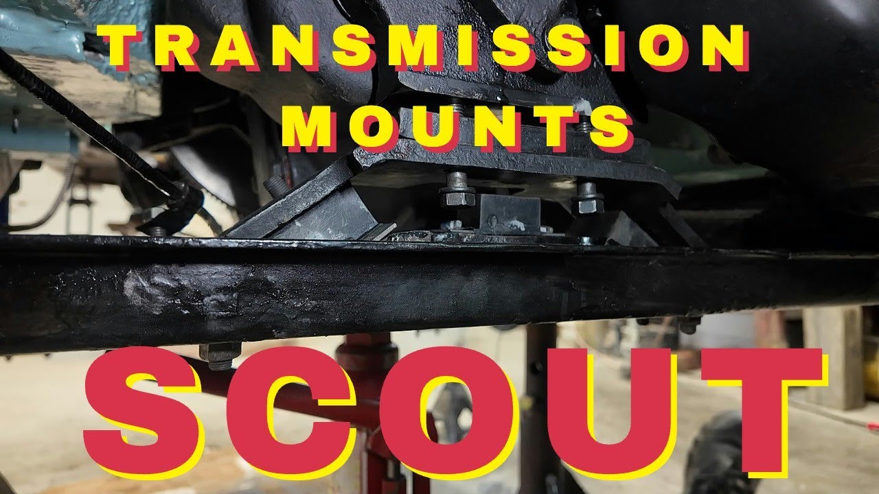 Реставрация Scout в Юконе: замена и установка креплений трансмиссии. Scout 800.