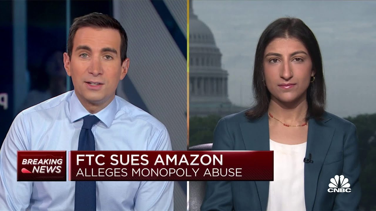 FTC Chair Lina Khan: Amazon lawsuit is about protecting free and fair  competition