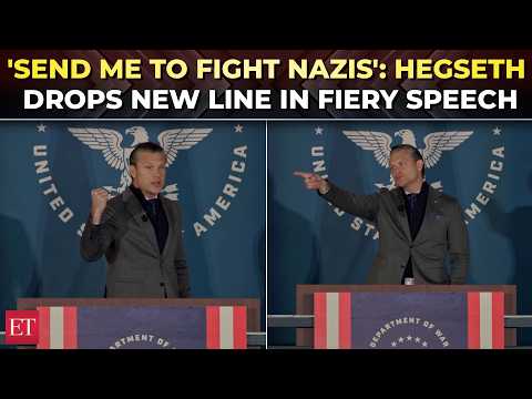 'To fight Redcoats… communists… Nazis': Hegseth revives 'send me' call in explosive military speech