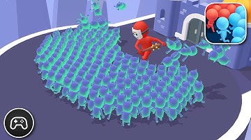 Count Masters - Gameplay Walkthrough Part 21 - Basic Levels 154-157 (iOS, Android) iPad Gameplay