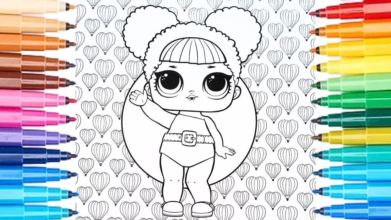 LOL SURPRISE new coloring pages