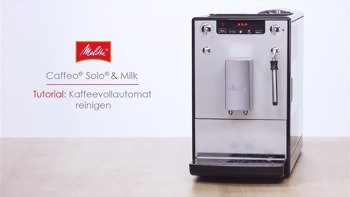 Melitta® Solo® & Milk - Tutorial Kaffeevollautomat entkalken - YouTube