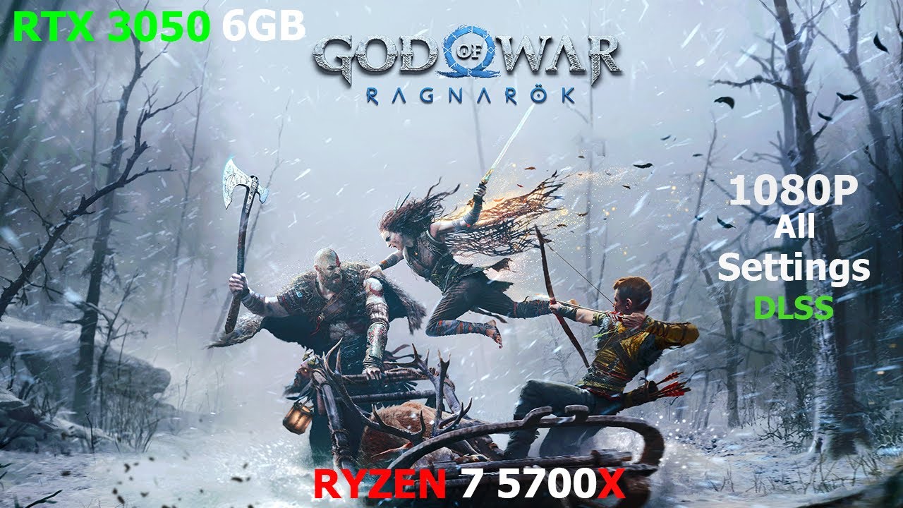 RTX 3050 6GB - God of War Ragnarök | Ultra - High - Medium - Low | Benchmarks | Gamers POV