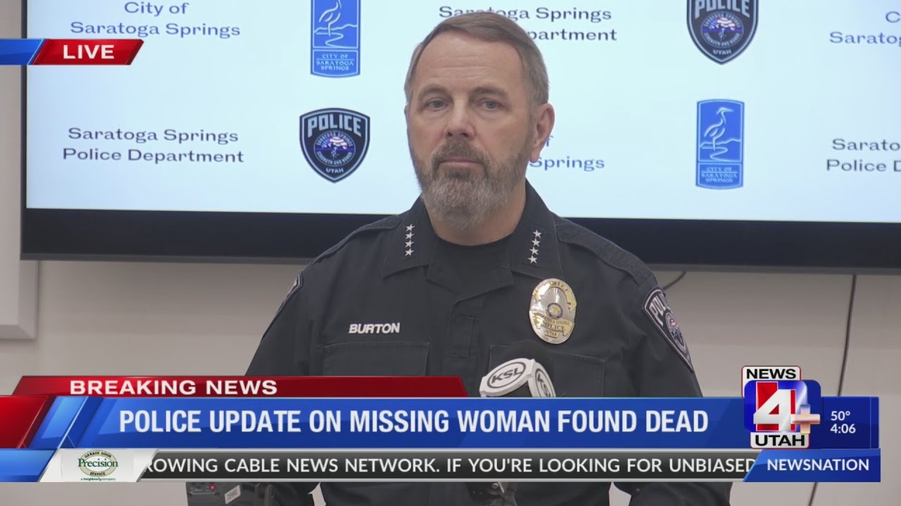 Police provide update on Saratoga Springs homicide - YouTube