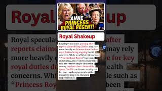 ROYAL BOMBSHELL: Camilla PANICS as King Charles Names Anne Princess Royal Regent
