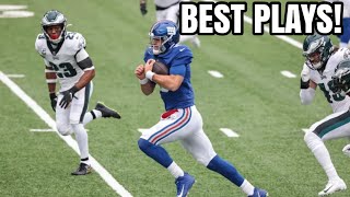 Daniel Jones BEST Career Plays vs. Eagles