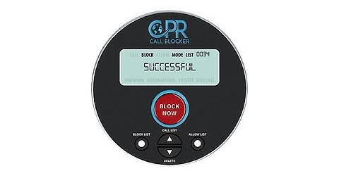 CPR Call Blocker with 10,000 Number Blocking and 1Year W...