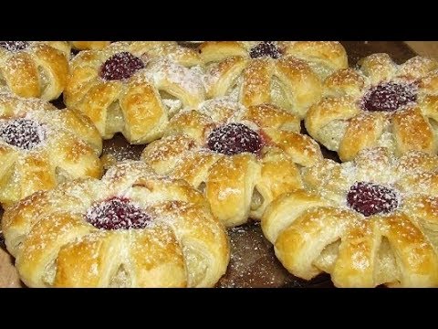Видео рецепт Печенье с ананасами
