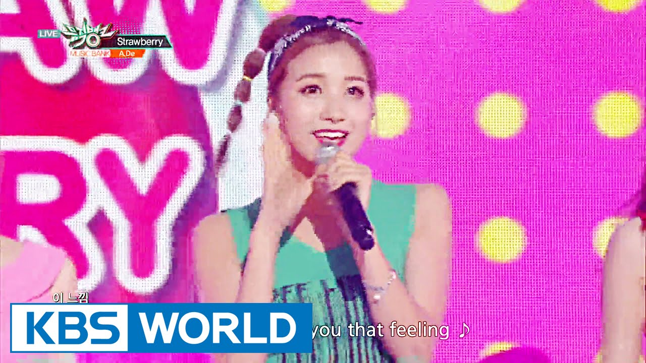 A.de - Strawberry [Music Bank / 2016.07.29]