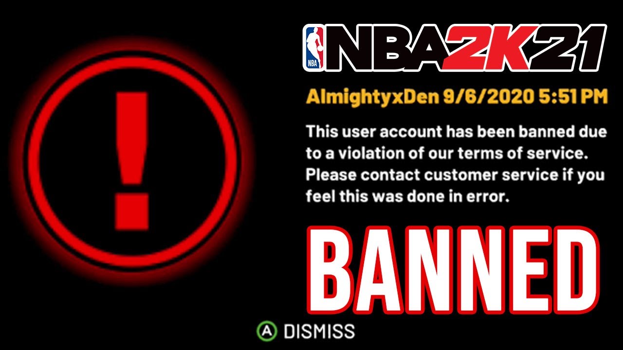 Ban message