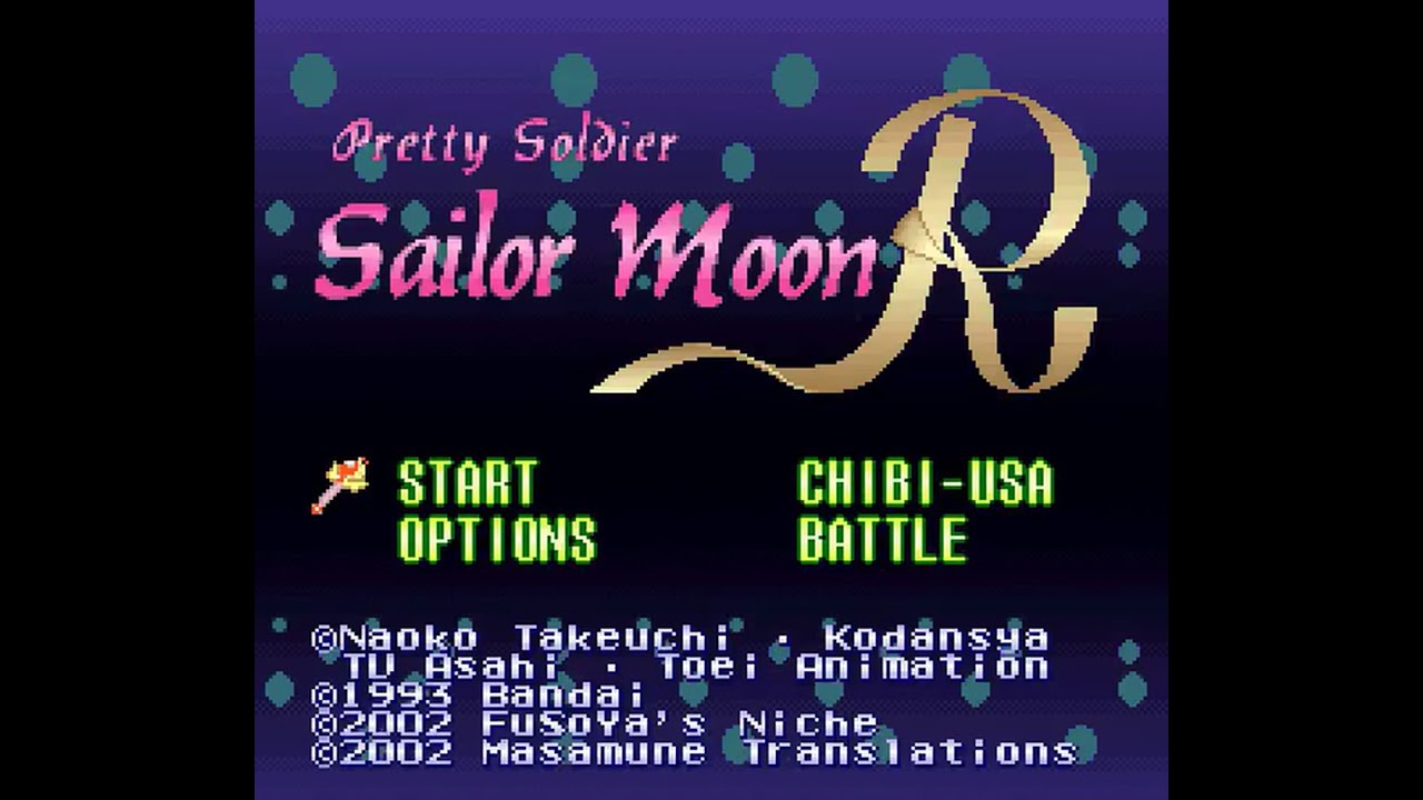 SNES Longplay [164] Bishoujo Senshi Sailor Moon R (JP) (Fan Translation ...