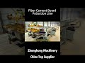 Flow-on Fiber Cement Board Making Machine, Calcium Silicate Board Production Line