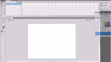 Flash CS4 Tutorials: Creating a Workspace