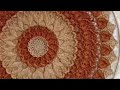 Crochet Mandala ARCANOWEAVE part 5 Row 71-73