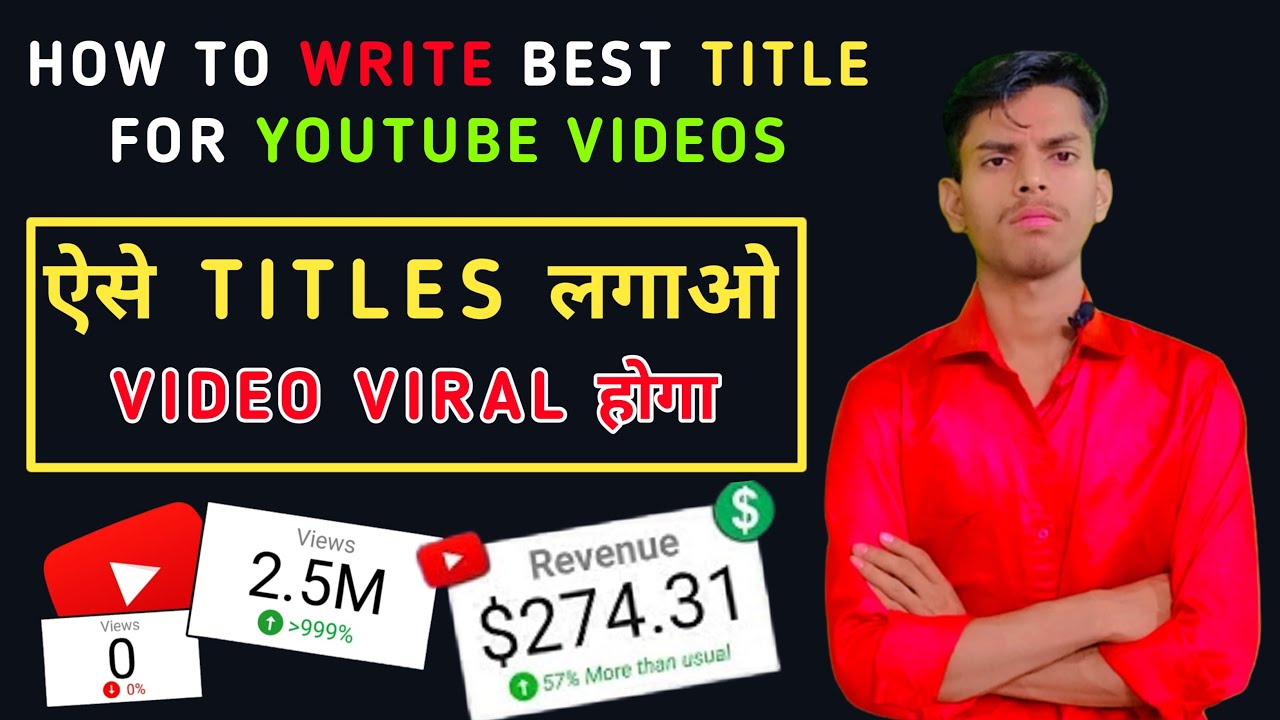 How to Write Best Title for YouTube Video Video Ka Title Kaise Likhe