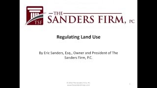 Regulating Land Use