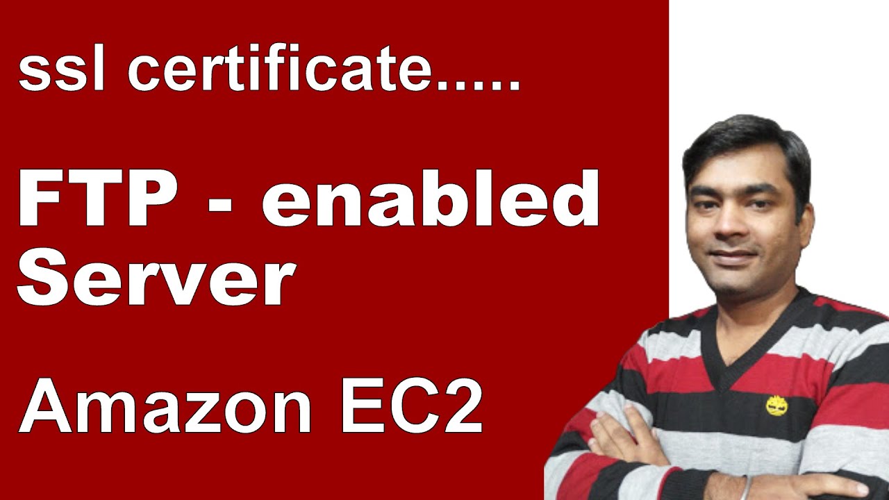 Ftp server linux aws ssl certificate tutorial youtube