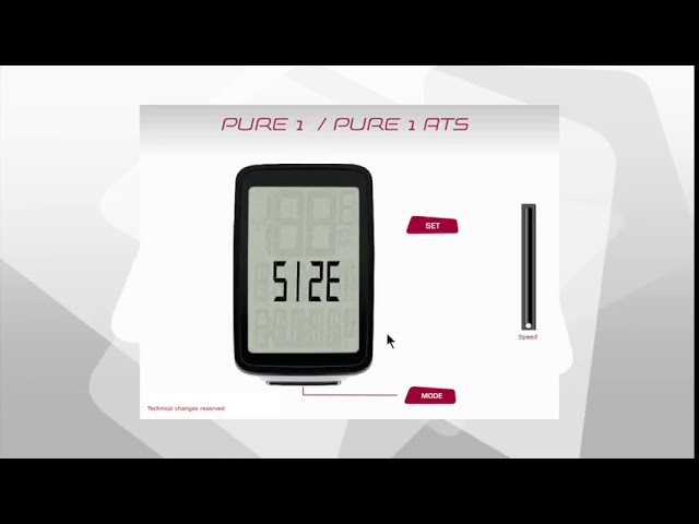 Compteur vélo à fil Sigma Baseline BC500