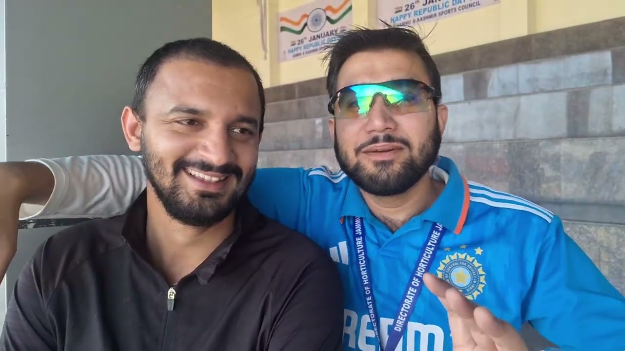 We are going to the M.A stadium Jammu for cricket trials.