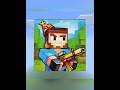 Pixel gun 3D pixelart Minecraft 🤯#pixelart #minecraft #shorts