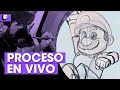 Proceso en vivo! Dibujando a Super Mario Bross, del video juego y la pelicula | Paso a paso