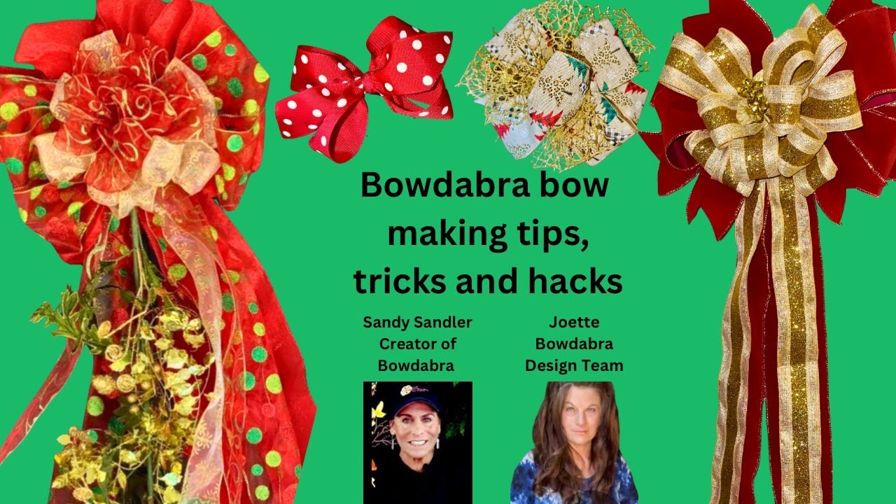 VTG BOWDABRA BOW MAKER TOOL INSTRUCTIONAL VHS WAND ARTS CRAFTS CHRISTMAS  GIFTS