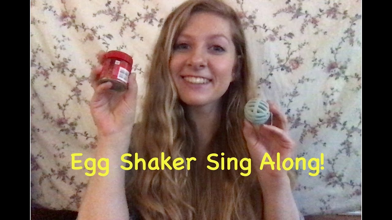 Use egg shaker graphics with the kids shaking the egg shakers. This is a   videoYou may …