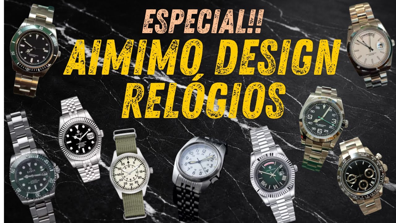Especial AIMIMO Design - Mergulhando no mundo dos relógios White Label