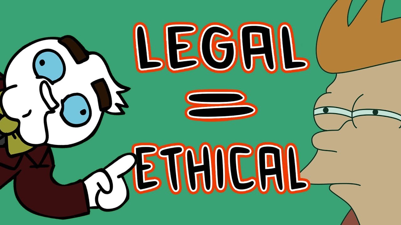 DEAR VEGANS: Consuming Animal Products Is NOT IMMORAL Because It's LEGAL.
