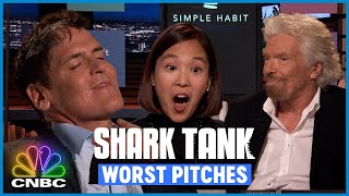 Mark Cuban Gets Revenge on Richard Branson | Shark Tank Worst Pitches