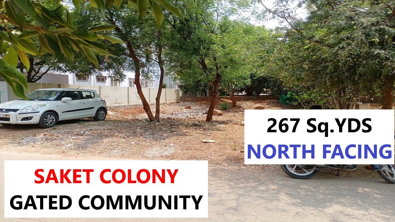  DP 223 NORTH FACING OPEN PLOT SAKET COLONY KAPRA 267 Sq.YDS