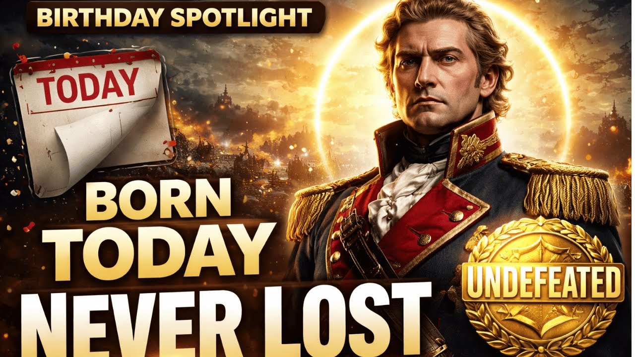 Birthday Spotlight: The General Born Today Who Never Lost