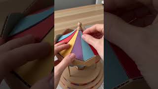 Build a Cardboard Carousel — So Satisfying! 🎠 DIY