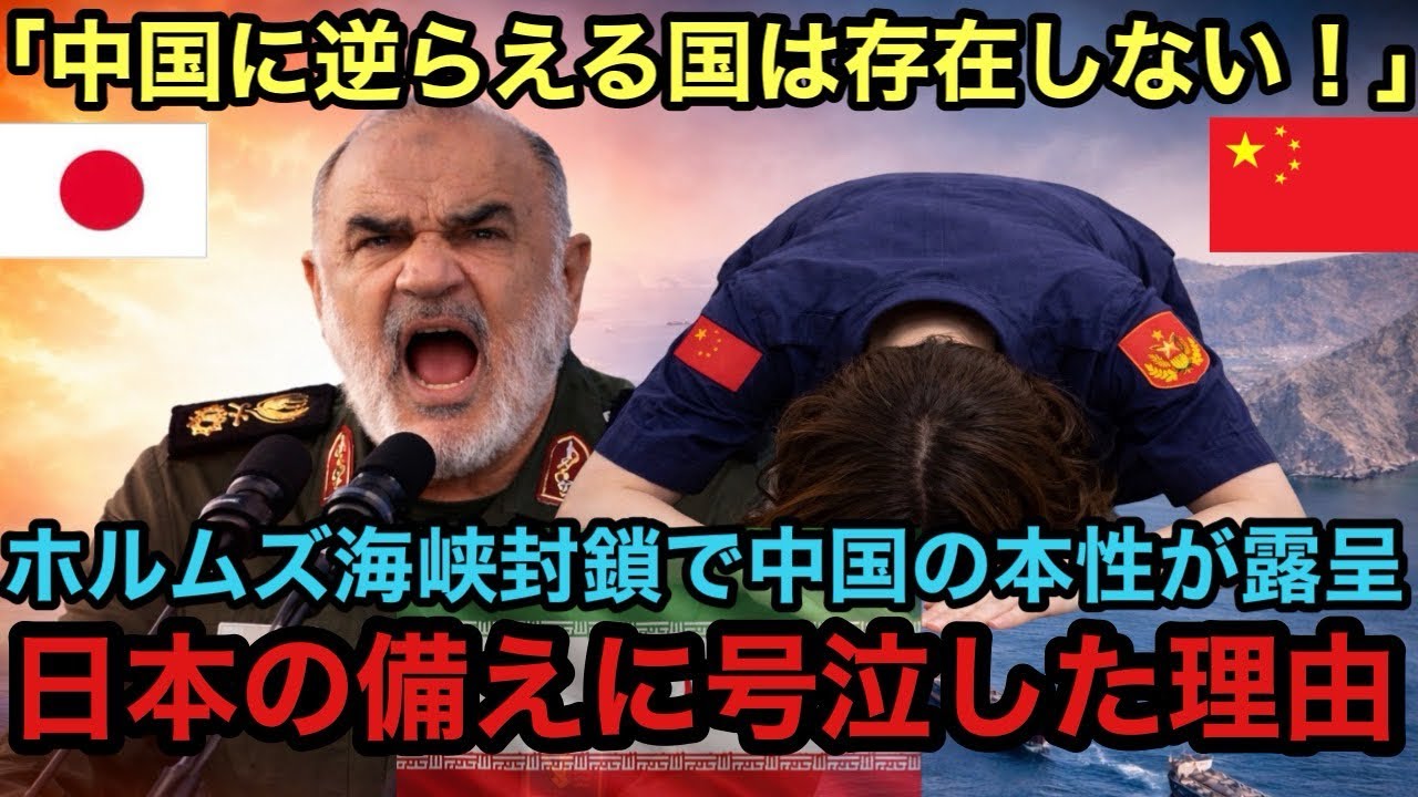 【海外の反応】「石油が止まったら日本は3日で終わるｗ」中国人女性がホルムズ海峡封鎖後の日本と中国の差を知り→絶望した理由