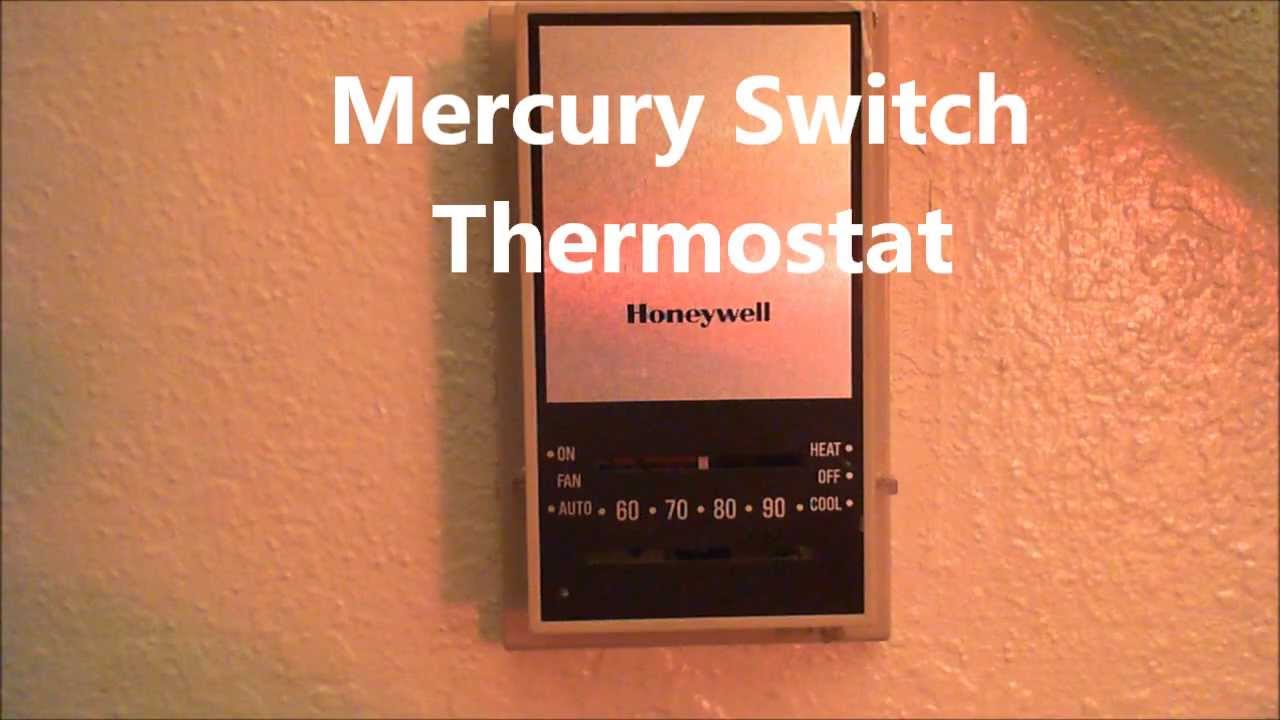 How a Mercury Thermostat Works - YouTube