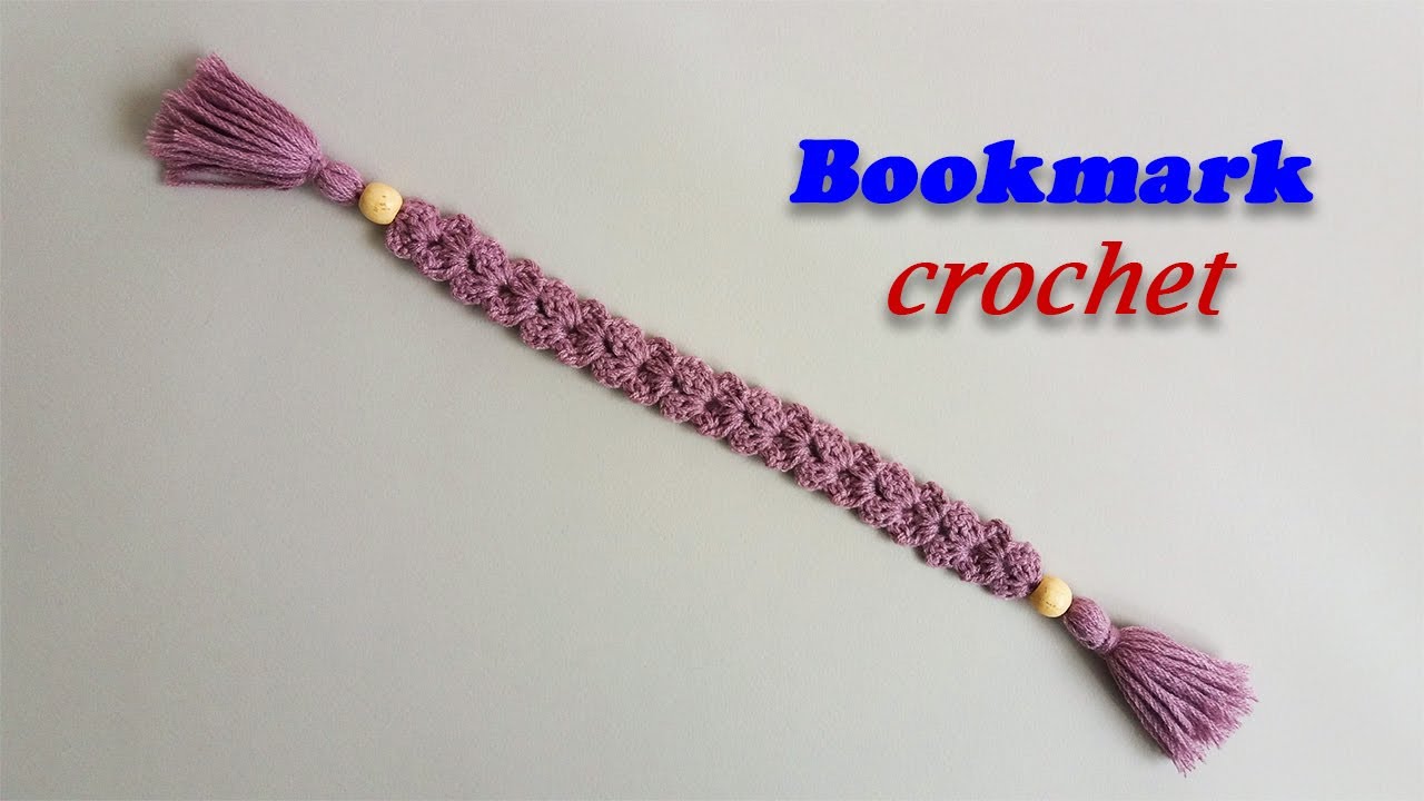 Tangled bookmark crochet tutorial easy crochet bookmark for beginner