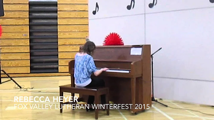 Rebecca Heyer Fox Valley Lutheran Winterfest 2015