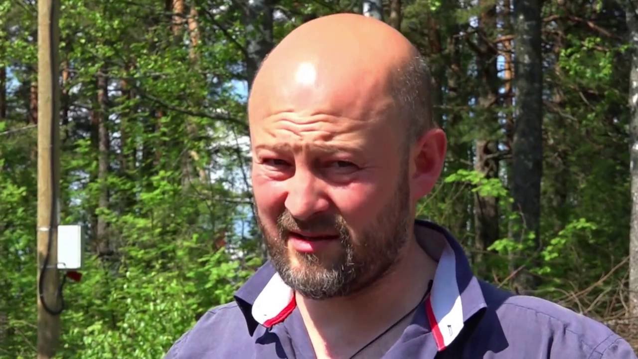 Подготовка к строительству дома из круглого бревна - YouTube